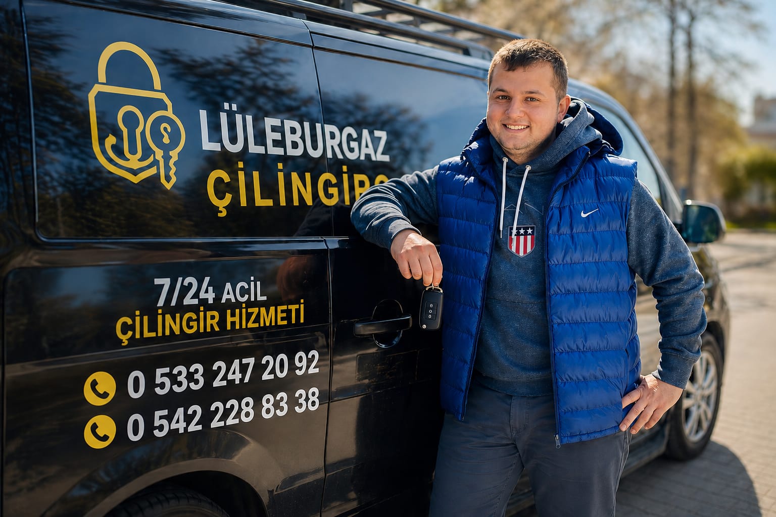Lüleburgaz Çilingir Mobil Servis Aracı